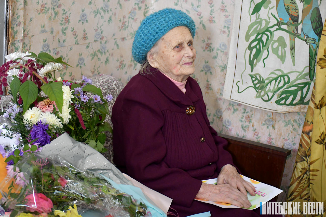 «Хранительница традиций»: как в Городокском районе чествовали столетнюю Надежду Силкину