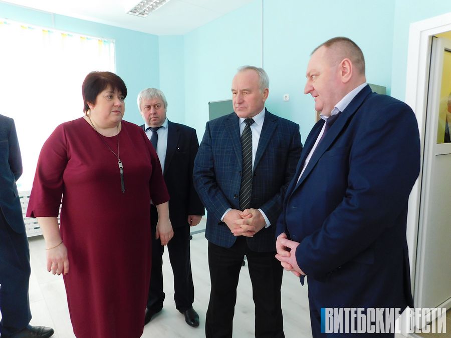 В Поставах Николай Шерстнёв принял участие в открытии нового детского сада