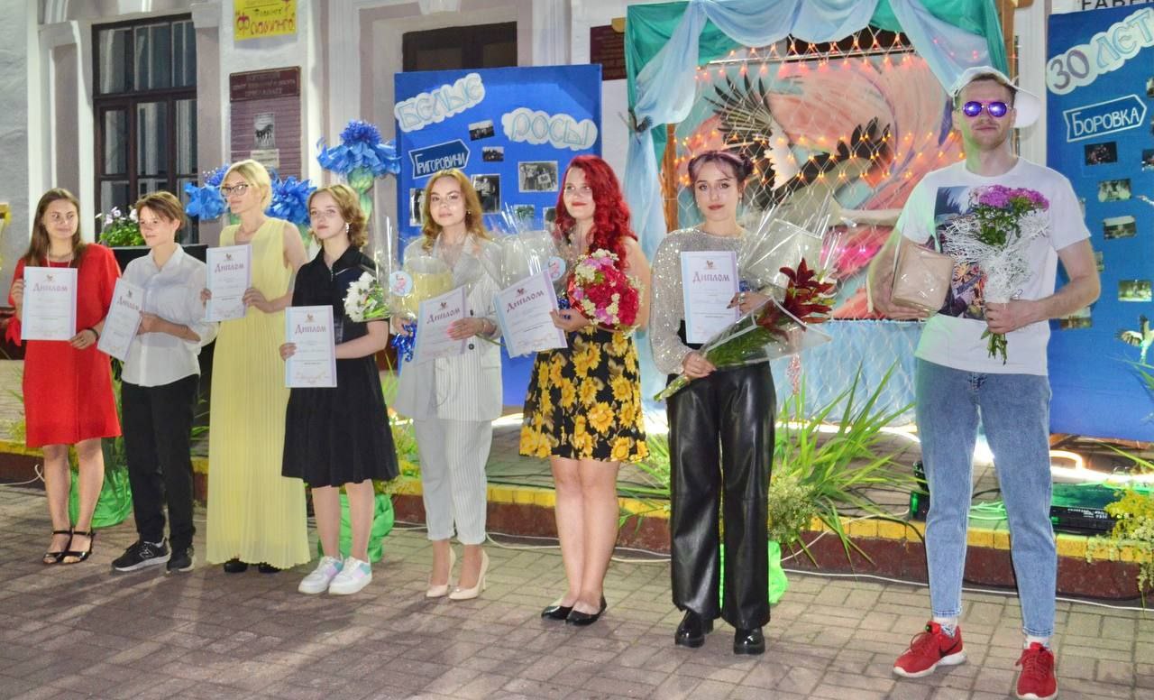 В 30-й раз в Боровке Лепельского района прошел региональный конкурс "Белые росы"