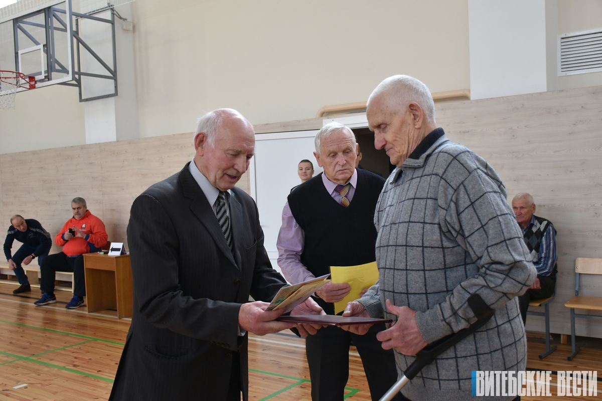 В Витебске прошла товарищеская встреча по баскетболу в честь 90-летия витебского педагога и спортсмена Войтова Олега Григорьевича