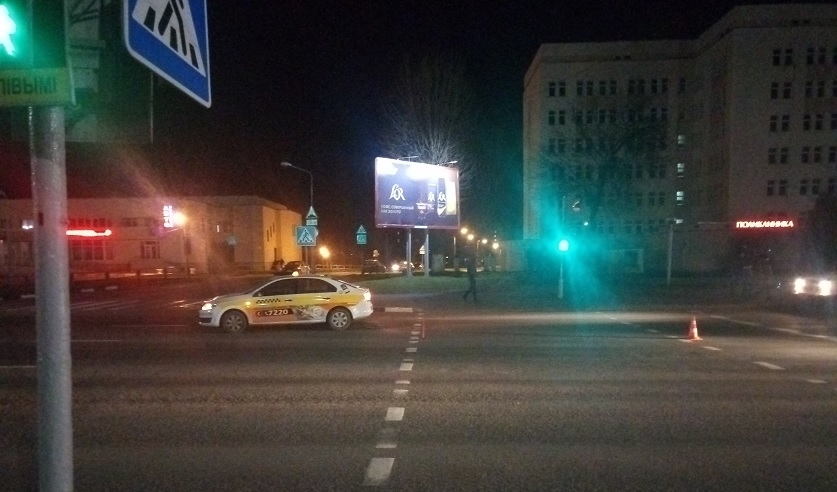 Следователи разыскивают свидетелей наезда на пешехода на Московском проспекте в Витебске 