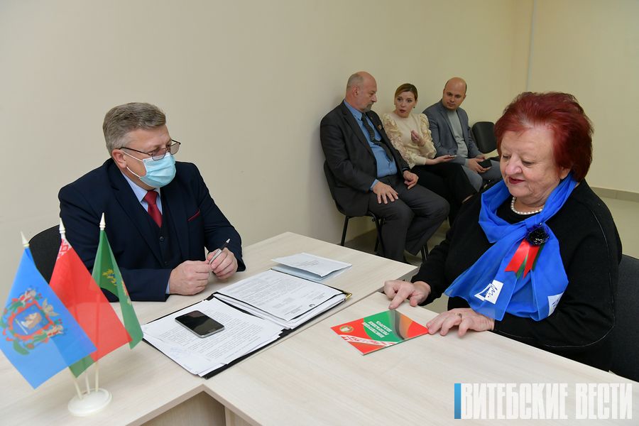 Какие предложения поступили от жителей региона в первый день работы Витебской областной общественной приемной