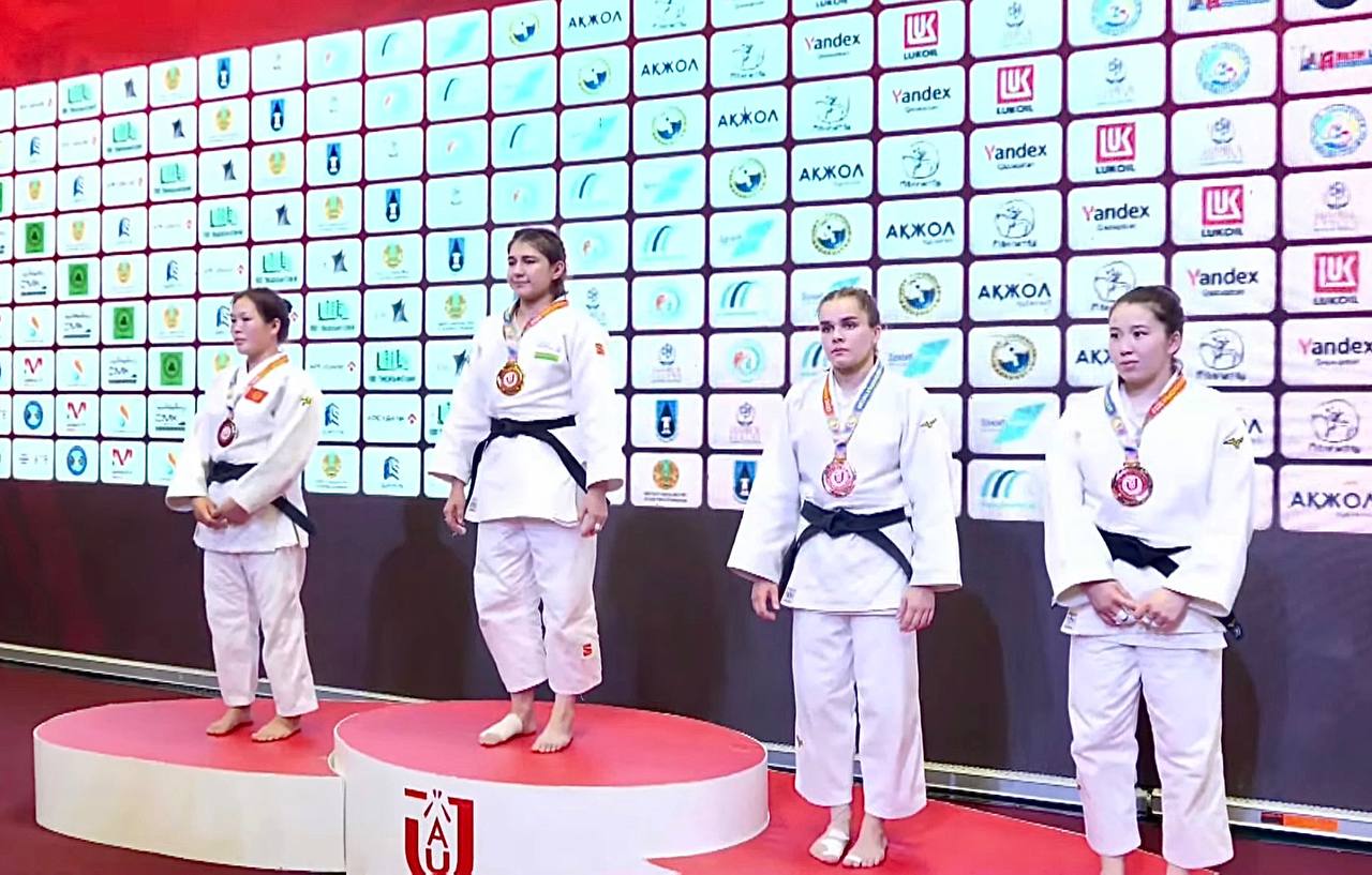 Спортсменка из Витебской области стала призером соревнований по дзюдо в Казахстане 