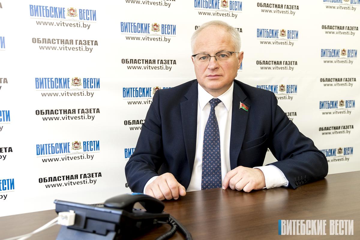 Юрий Деркач: "«Витебские вести» выросли в одно из самых авторитетных и цитируемых СМИ области"