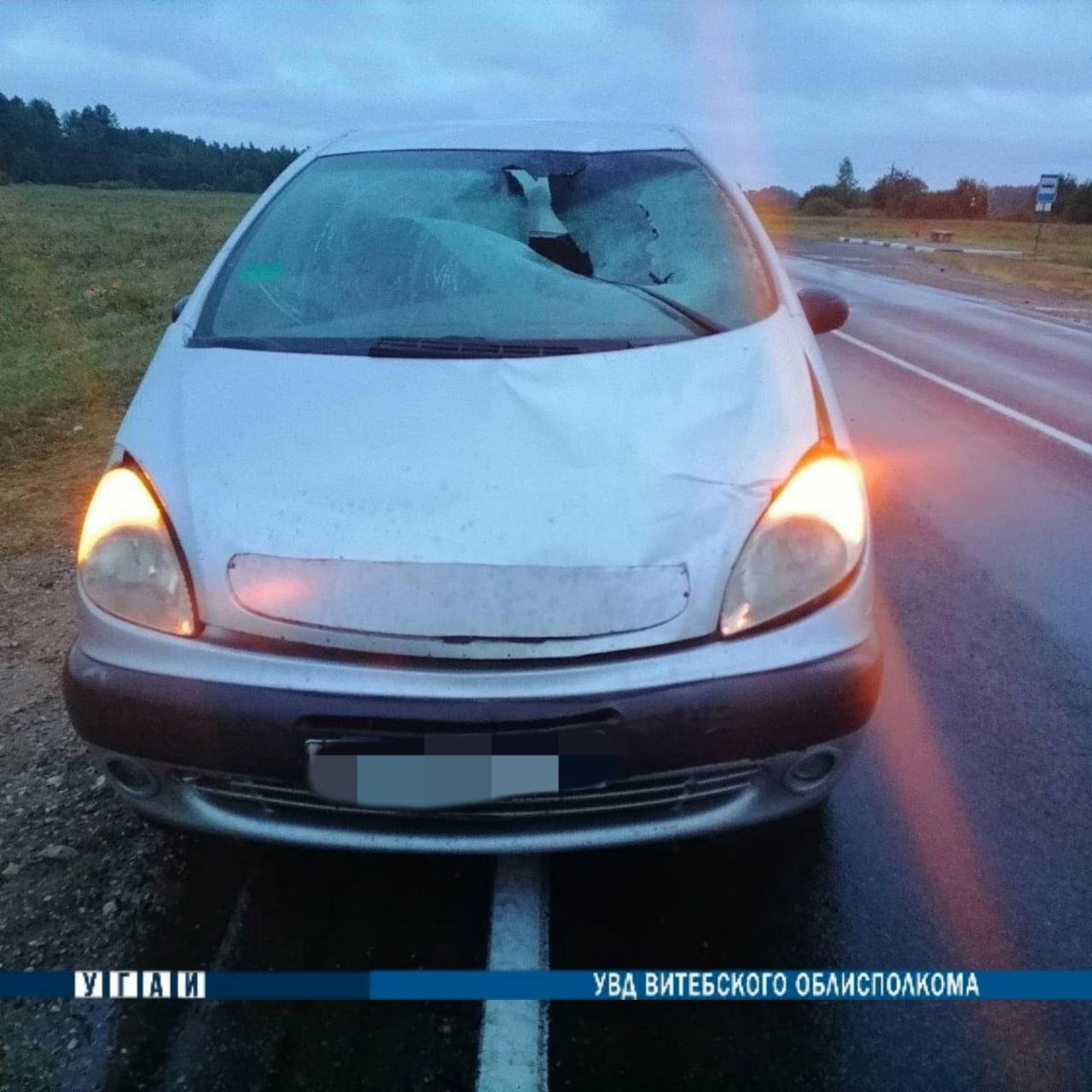 В Глубокском районе пешеход попал под колеса авто