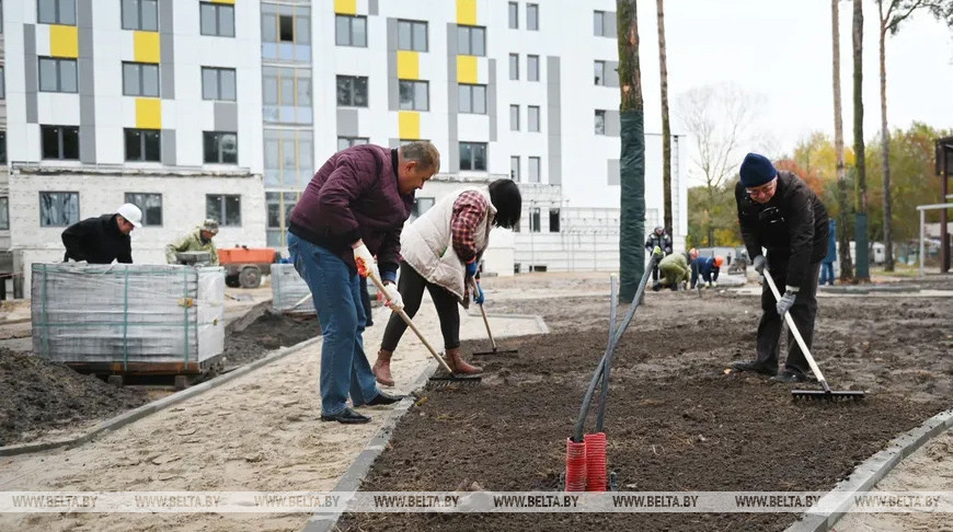 Свыше 1 млн граждан и юрлиц приняли участие в мероприятиях по благоустройству в Беларуси с начала года
