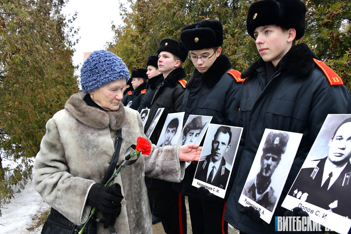 В Витебске отдали дань памяти погибшим воинам-интернационалистам