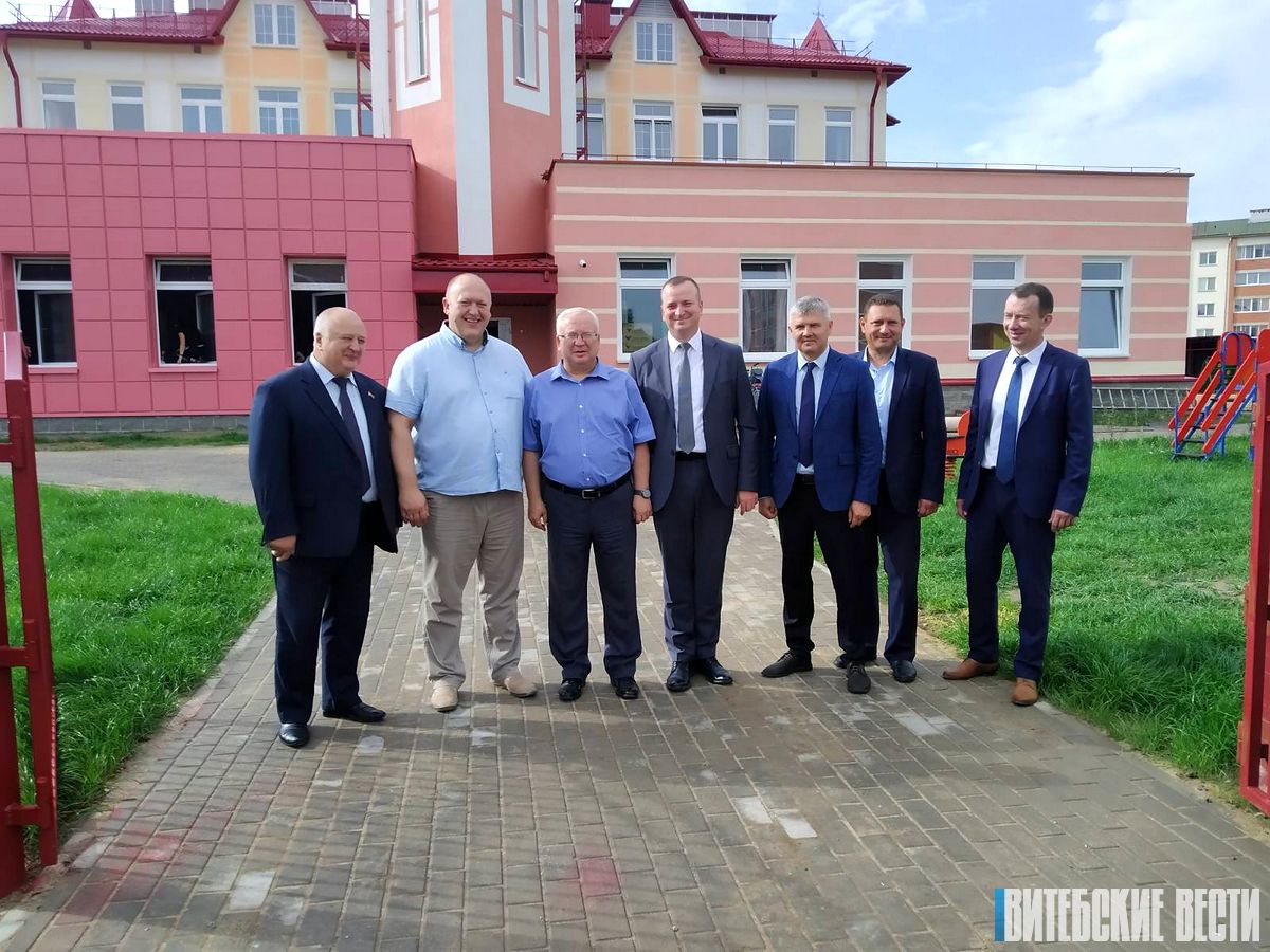 В Миорах состоялось заседание штаба по строительству детского сада на 200 мест