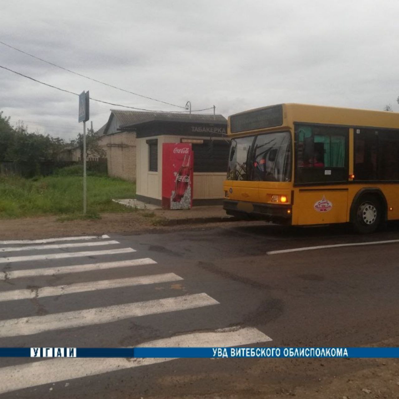 В Витебске сбили женщину с ребенком на пешеходном переходе