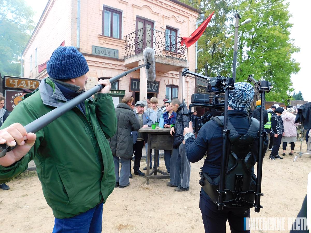 В Браславском районе снимают эпизоды военной драмы «Голем»