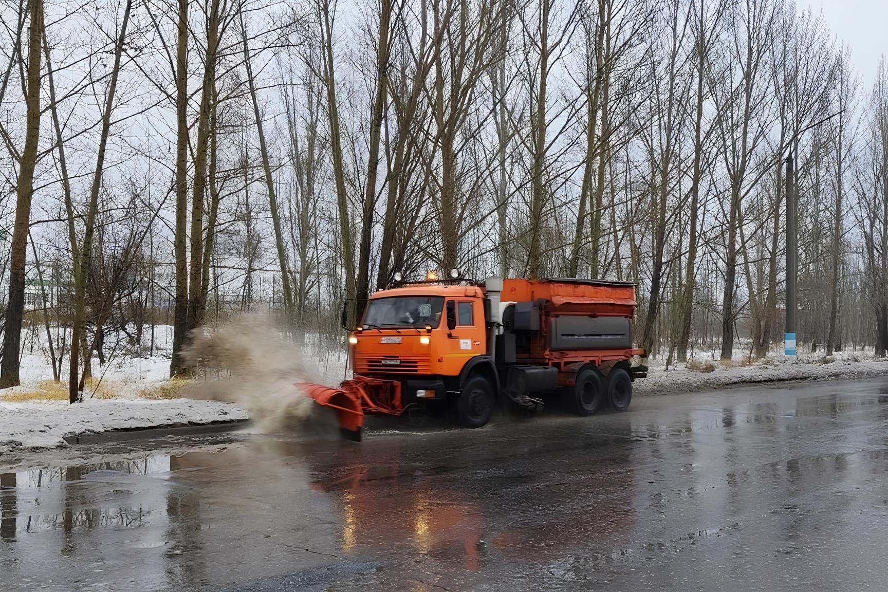 Снег, выпавший в ночь с 16 на 17 марта, не повлиял на безопасность дорожного движения в Витебской области