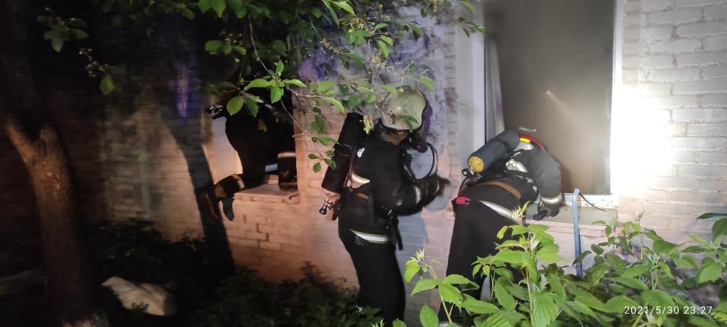 В Орше на пожаре погибли пенсионерка и её зять