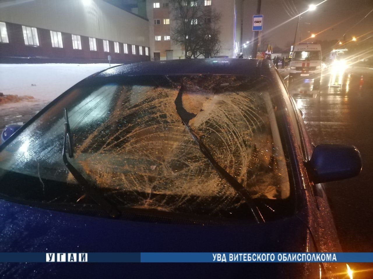 В Витебске иномарка сбила насмерть женщину-пешехода