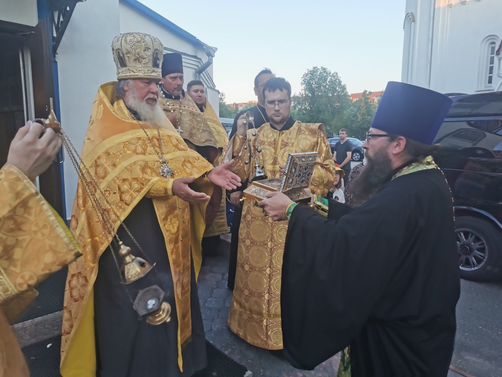 Ковчег с частицей мощей преподобного Сергия Радонежского будет в Витебской области с 3 по 8 августа