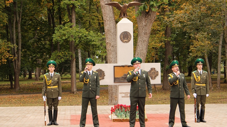 В Полоцке прошел смотр-конкурс военных оркестров органов пограничной службы Беларуси