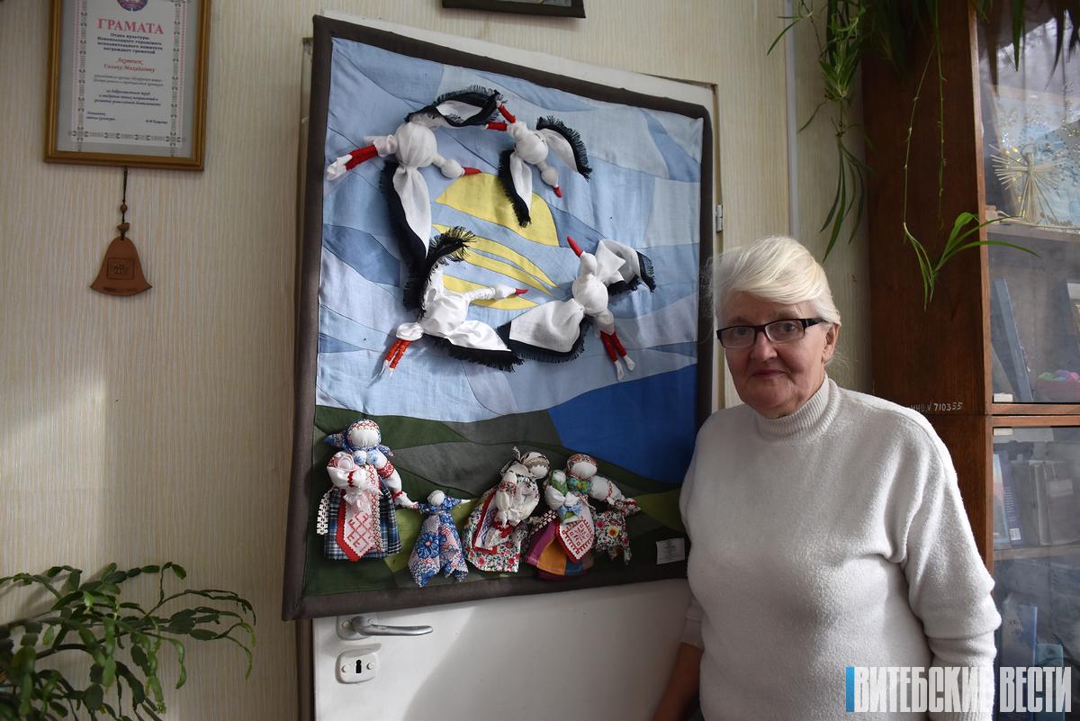 Жительница Новополоцка, посвятившая жизнь шитью, сегодня передает знания и навыки молодому поколению