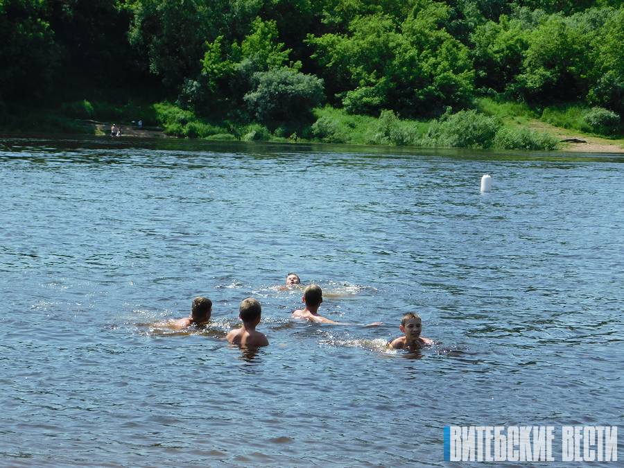 Солнце и пляжи. Репортаж с популярных в Витебске мест отдыха