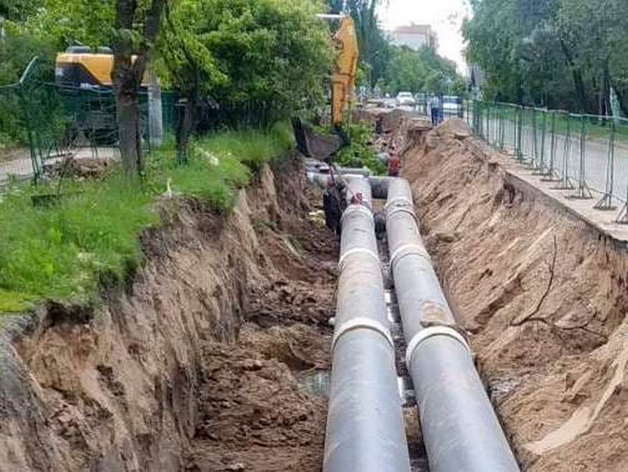В Витебске по улице Карла Маркса заменили 460 метров тепловых сетей