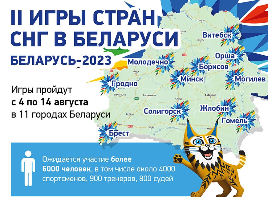 В Витебске и Орше ко II Играм стран СНГ разработали около 25 пешеходных туристических маршрутов