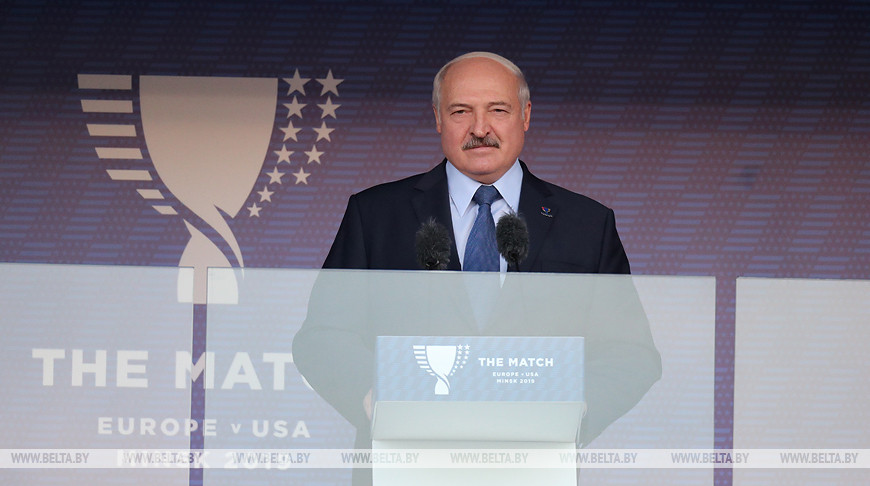 Лукашенко: спортивные встречи глобальных игроков способны менять политическую ситуацию к лучшему