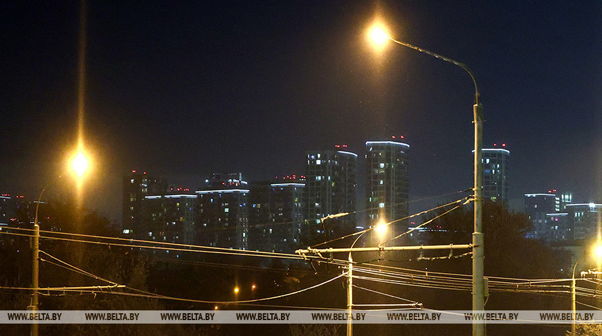 "Белэнерго" про работу уличного освещения: графики корректируются во взаимодействии с местными властями