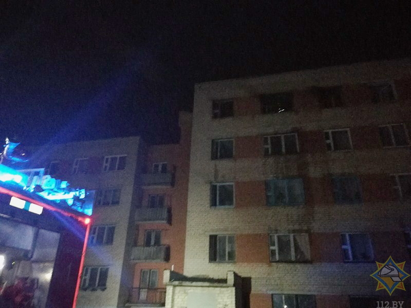 18 человек эвакуировано на пожаре в Городке