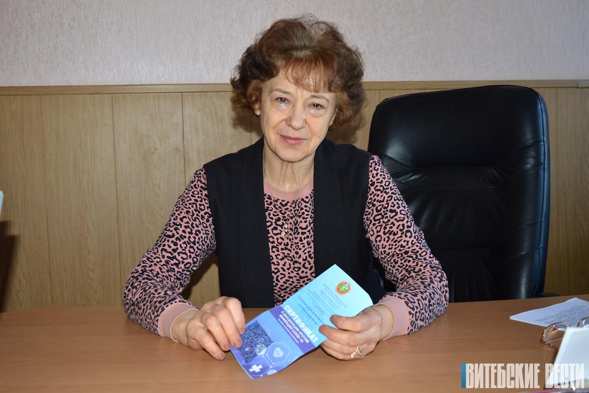 Валентина Заяц: "Обычно не приходится убеждать прививаться тех, кто тяжело перенес болезнь"