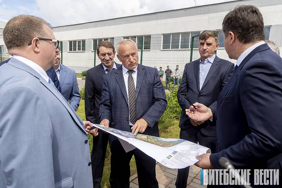 В Витебске в торжественной обстановке заложили фундамент под новый цех «Энергокомплекта»