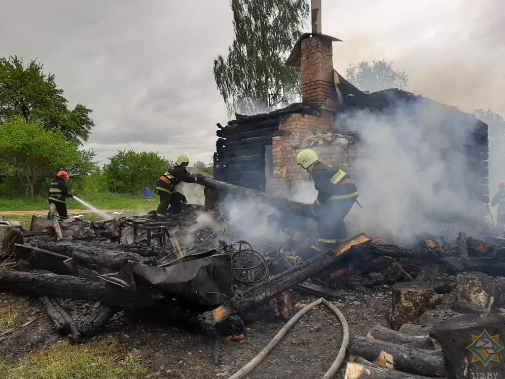На пожаре в Шумилинском районе погиб пенсионер