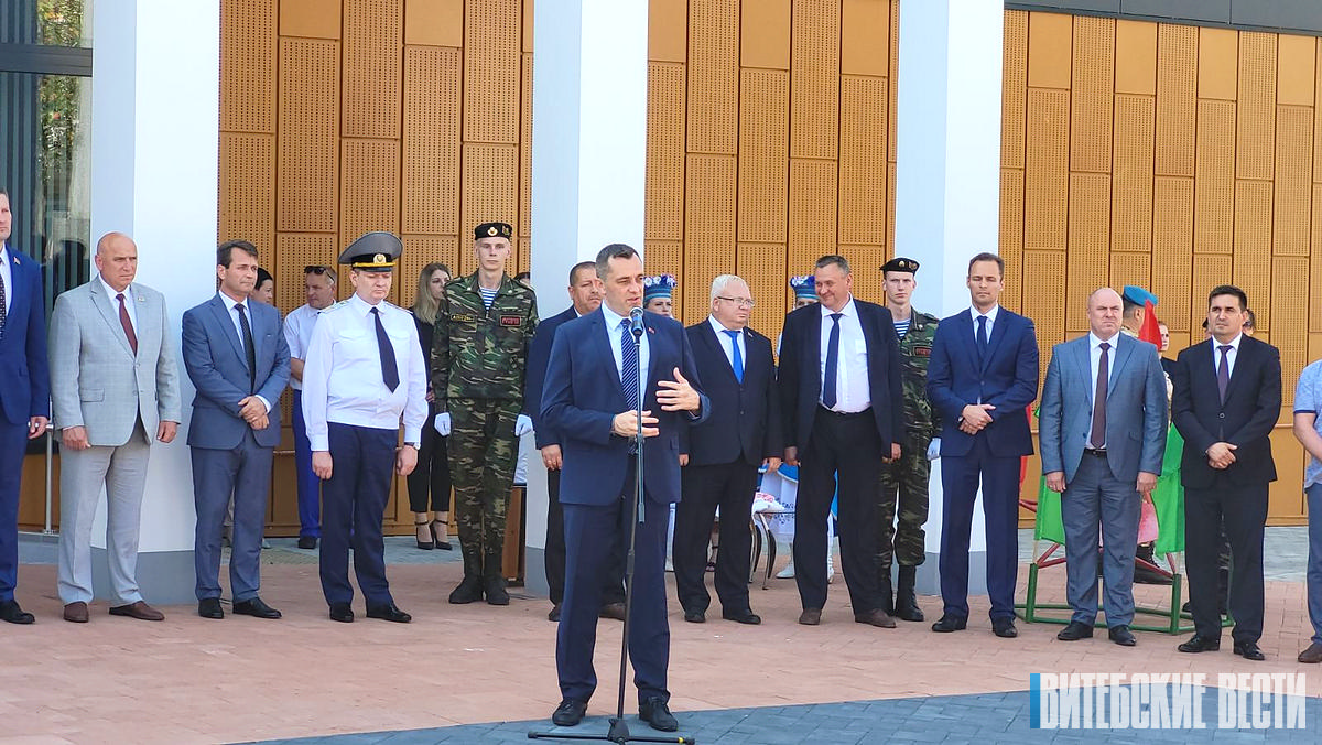 В Орше торжественно открыли военно-исторический музей имени Героя Советского Союза К.С. Заслонова