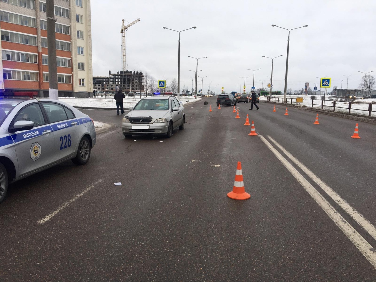 В Витебске под колесами иномарки погибла женщина