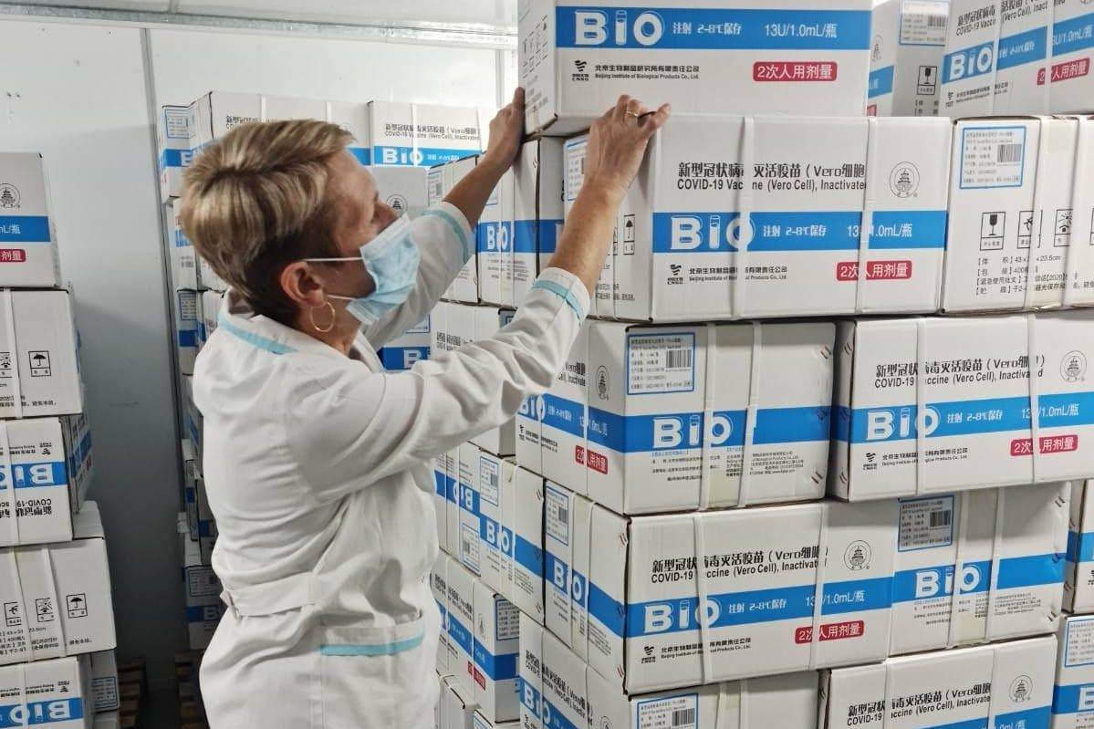 Около 125 тысяч доз китайской вакцины SARS-CoV-2 Vaccine (Vero Cell) передано в Витебскую область