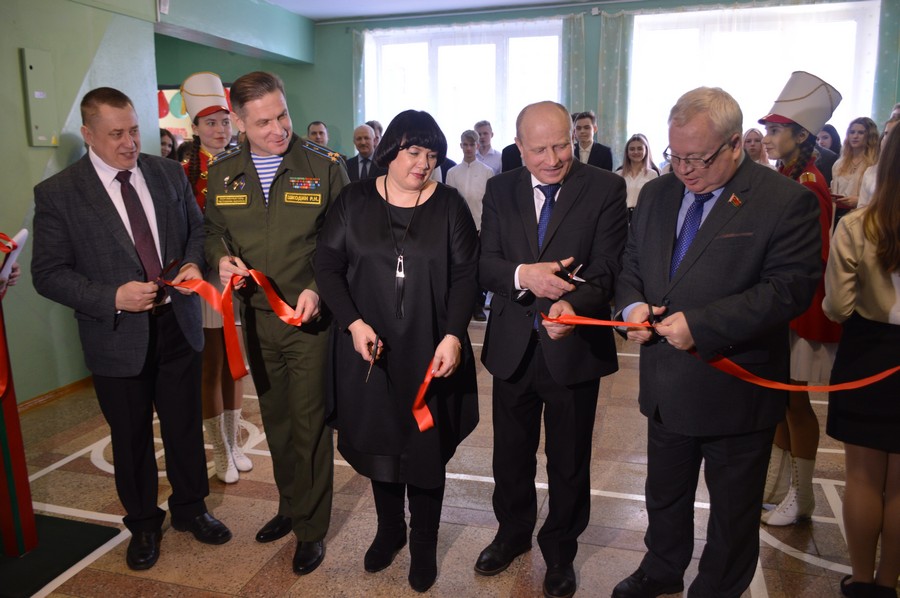 На базе СШ №3 Толочина открылся первый в районе центр допризывной подготовки
