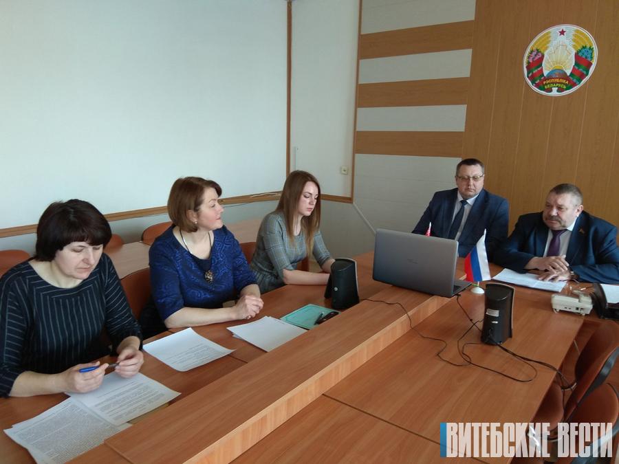 В Шарковщине подвели итоги трехлетнего сотрудничества с Россией 
