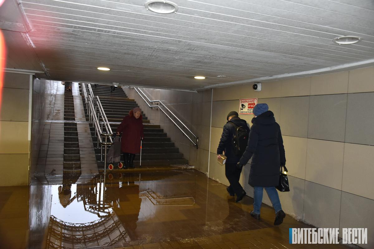 Переход с препятствием, или Почему подземка в конце Московского проспекта в Витебске снискала славу неблагополучной