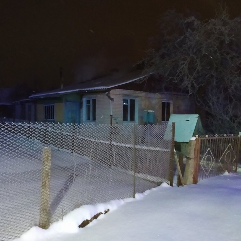 На пожаре в Ушачском районе погиб пенсионер