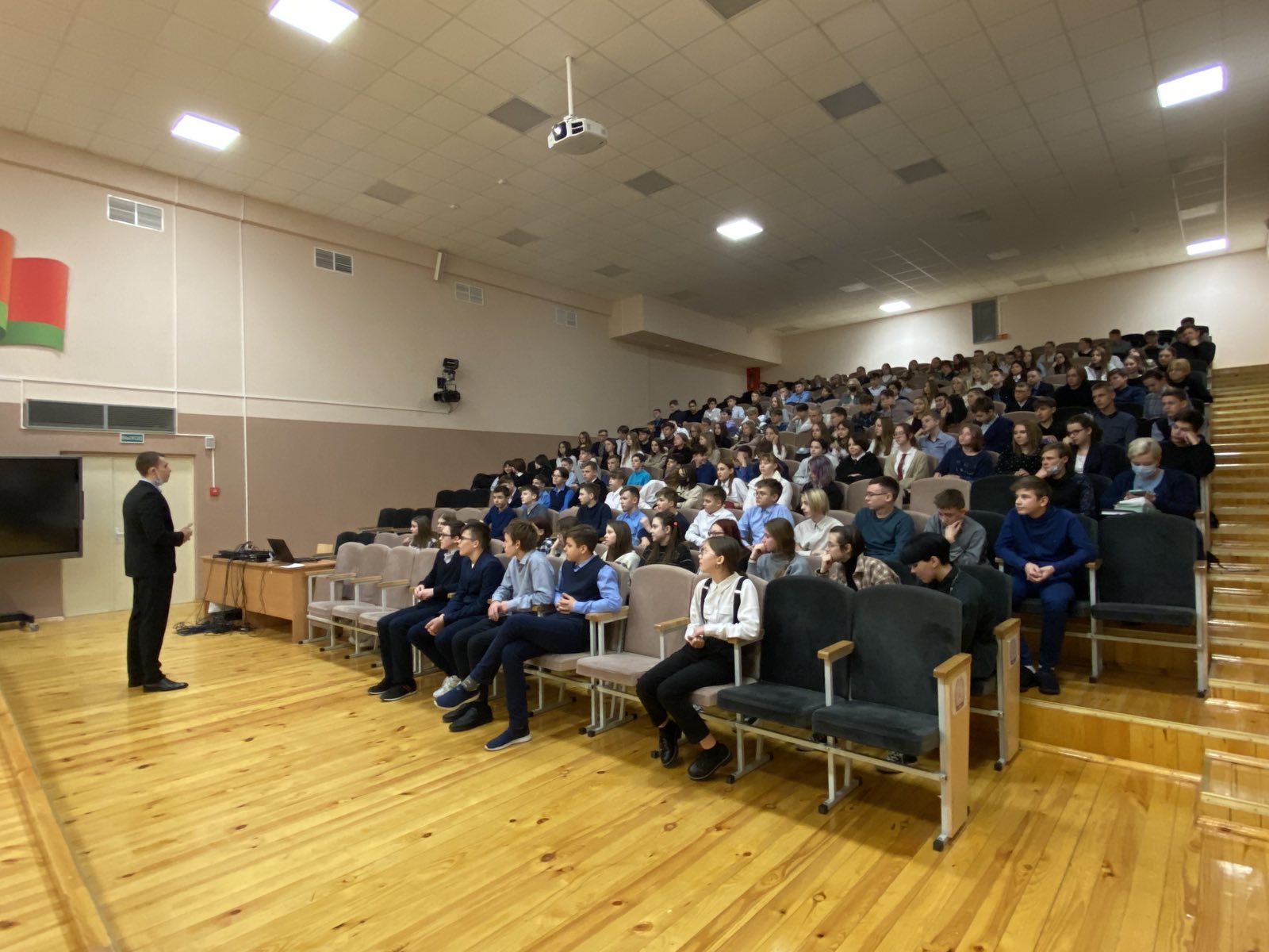 Витебские школьники посмотрели ряд видеофильмов, посвященных Году исторической памяти