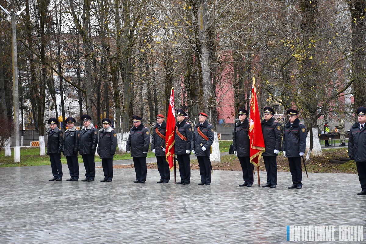 В Витебске войсковая часть 5524 отметила 29-ю годовщину со Дня образования