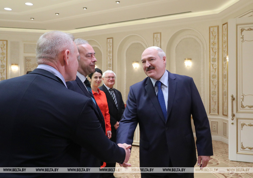 Встреча Президента Беларуси Александра Лукашенко с представителями украинских СМИ проходит в Минске