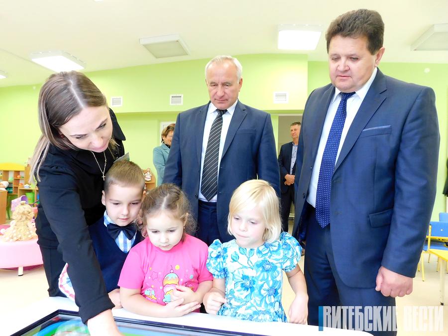 Обновленный детский сад открыли в Полоцке после капитального ремонта
