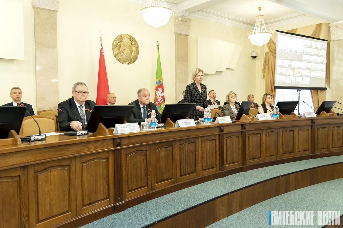 ФОТОФАКТ: в Витебске проходит заседание коллегии главного управления идеологической работы и по делам молодежи облисполкома
