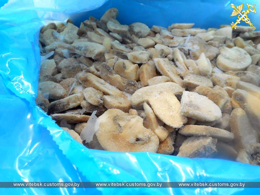 Фура с 18 тоннами нелегальных грибов задержана под Витебском