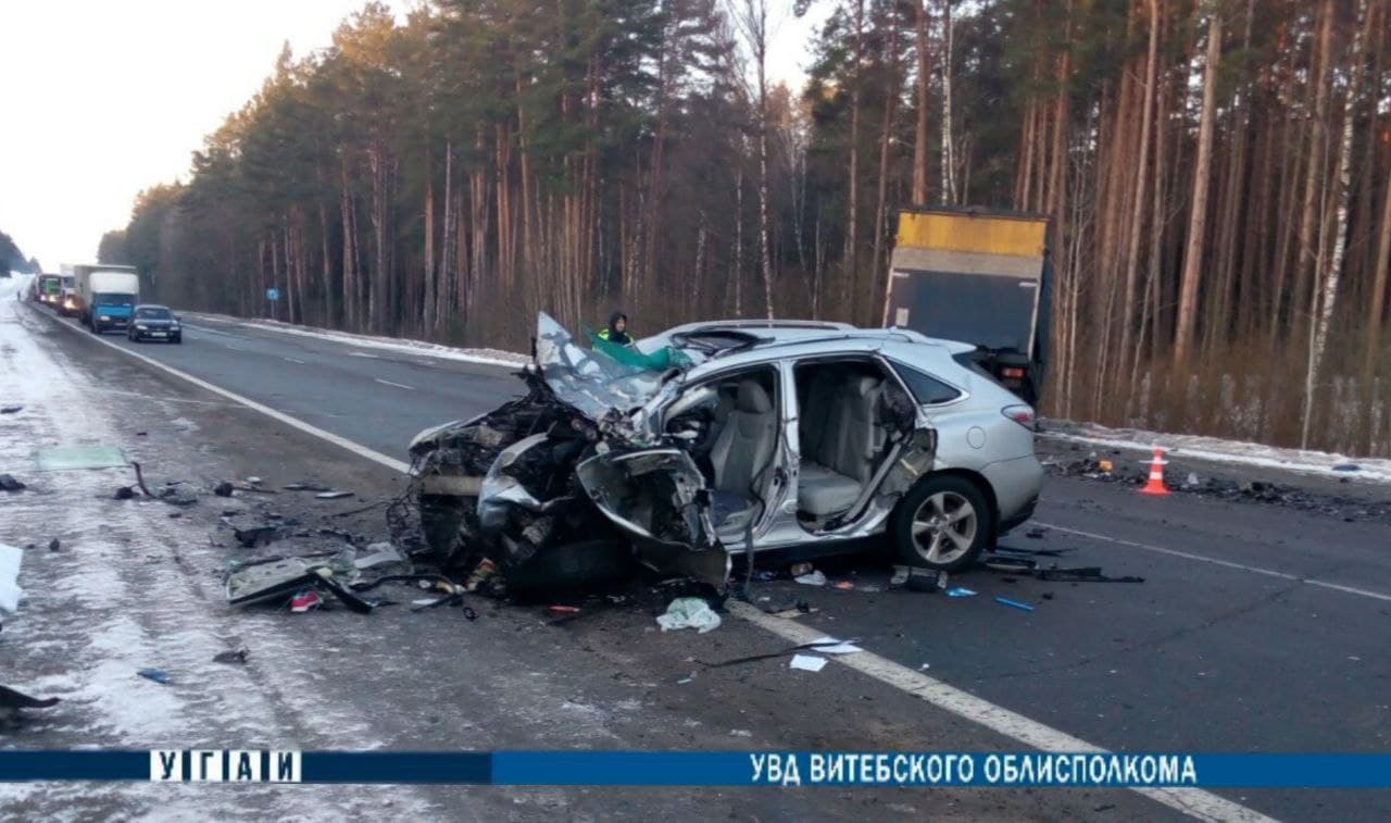 В Лепельском районе в автомобильной аварии погибла водитель 