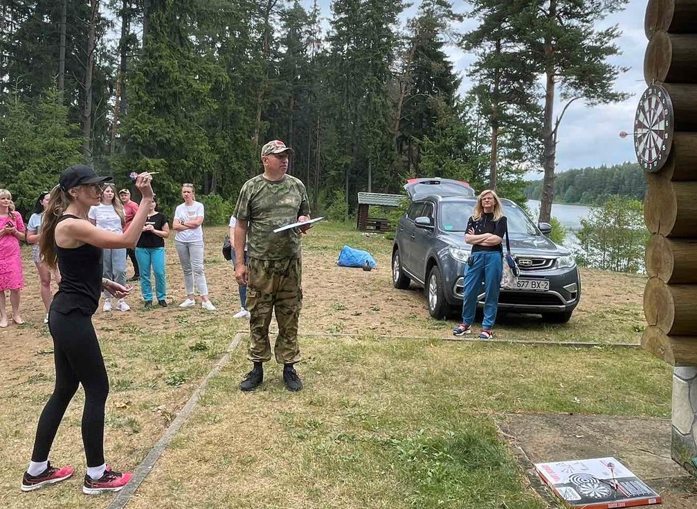 В Витебском районе состоялся спортивный праздник для работников органов прокуратуры области и членов их семей