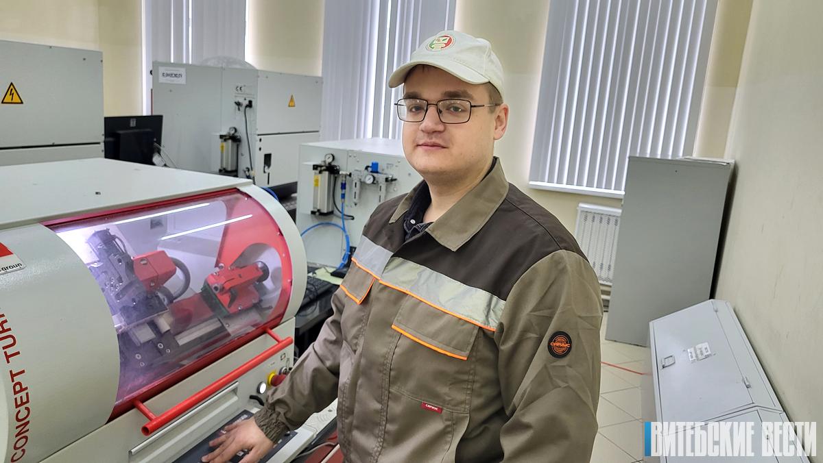 Учащийся ВГТК Иван Павлов представит Витебскую область на VI Республиканском конкурсе профмастерства