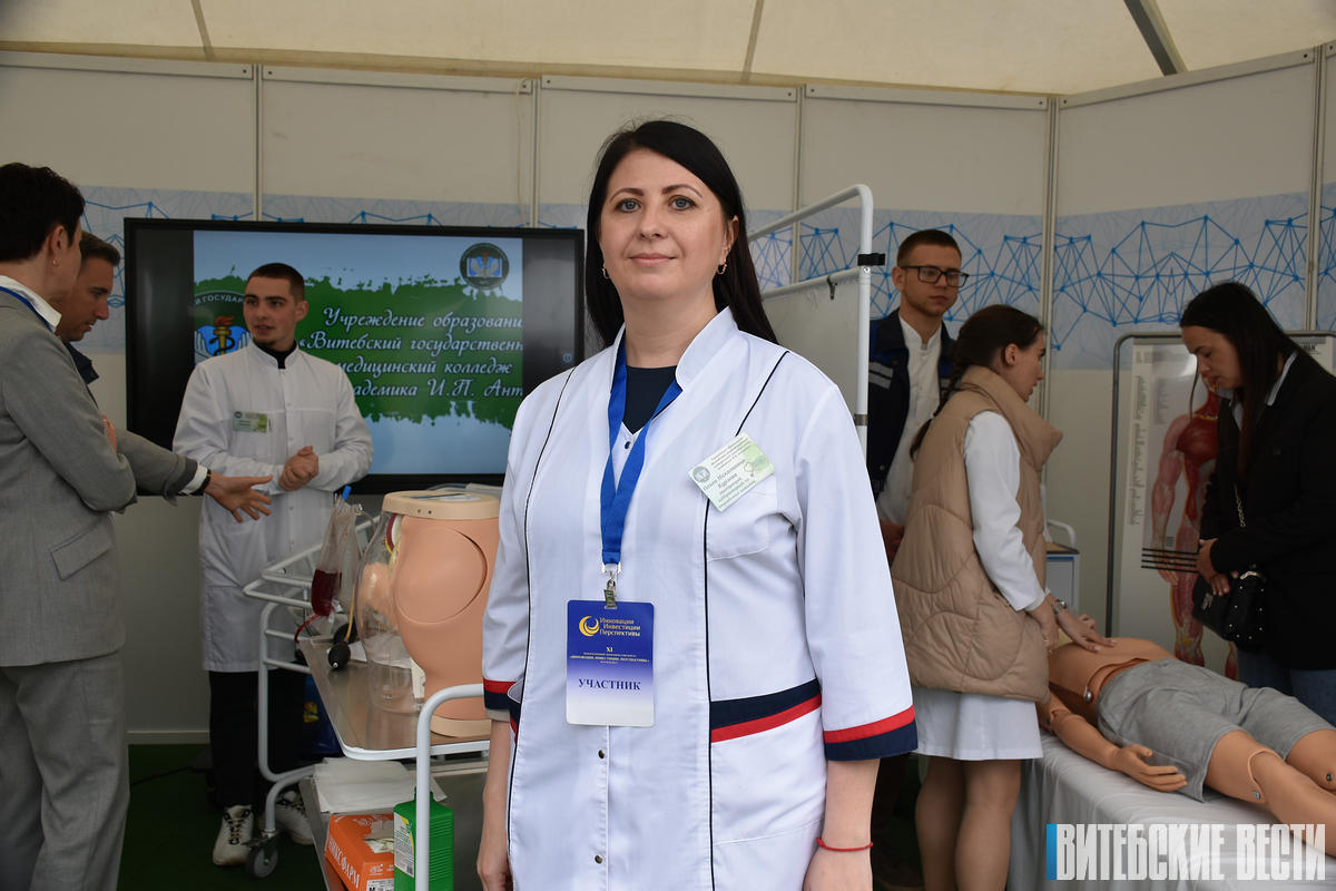 Ольга Курзова: "На форуме представлено симуляционное медицинское оборудование, которое отличается высокой реалистичностью"