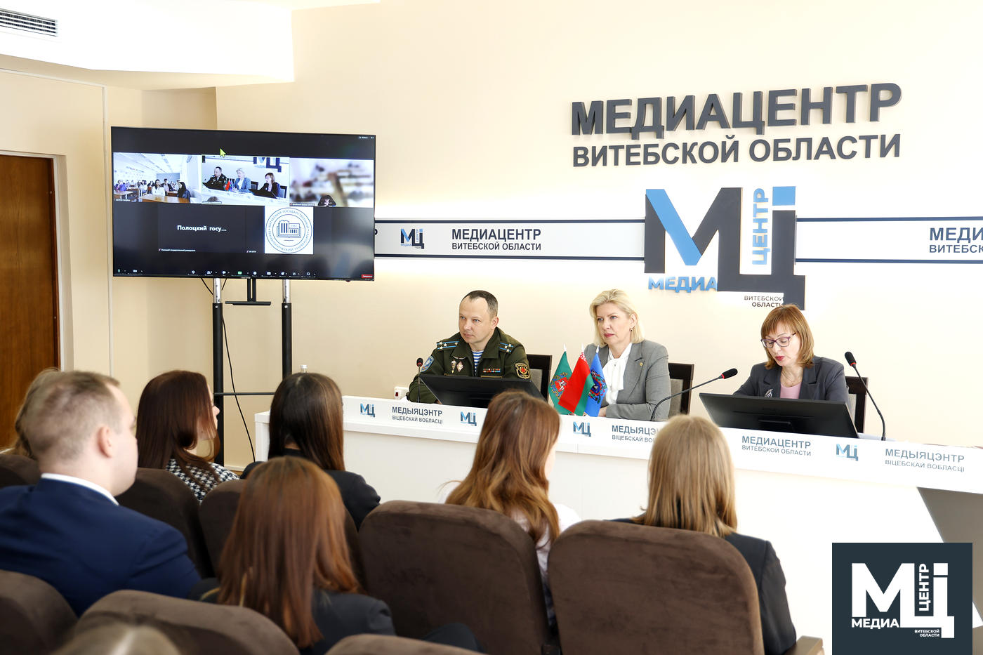 Ключевые аспекты Послания Президента Беларуси белорусскому народу и Национальному Собранию обсудили в Медиацентре Витебской области со студенчеством