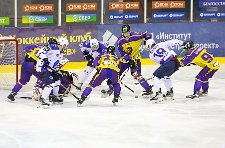 Хоккеисты "Витебска" вырвали победу у "Могилева" в повторном матче команд
