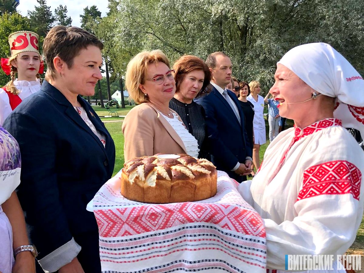 День Союзного государства проходит в детском реабилитационно-оздоровительном центре «Жемчужина» в Лепельском районе