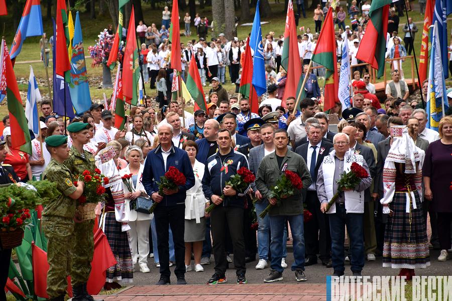 64-я традиционная встреча на Кургане Дружбы прошла под девизом "Памятью хранимы"